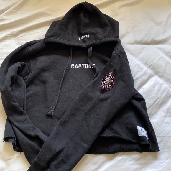 Raptors cropped hoodie Clearance